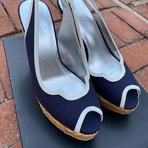 Banana Republic Wedges. New in box, never worn.